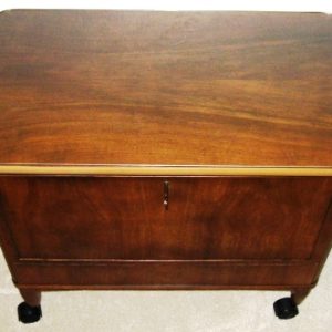 Small Portable Bar / Coffee Table with Secret Compartments
