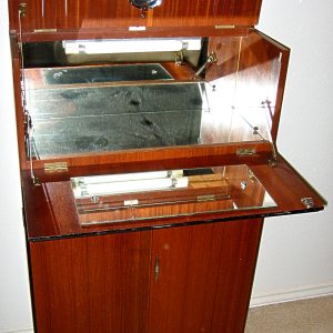 Small Cellarette of Exotic Teak
