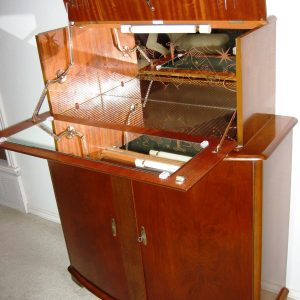 Tiered Cellarette of Gorgeous Walnut