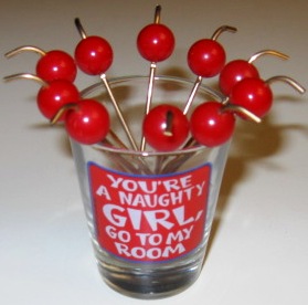 Original Bakelite/Metal Cocktail Picks