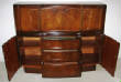 Sideboard/Bar of Burl Walnut with Spectacular Quadruple Mechanism - Image 4